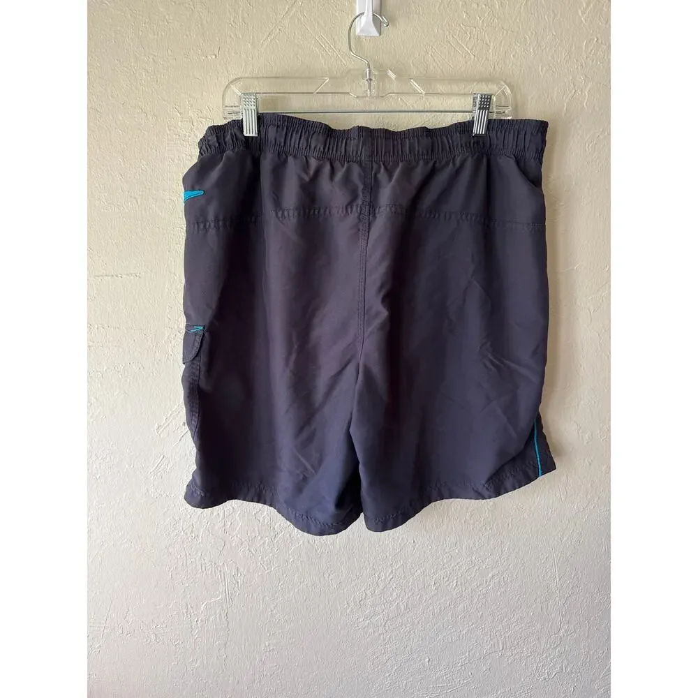 Speedo Men's Navy Blue Swim Shorts Size L